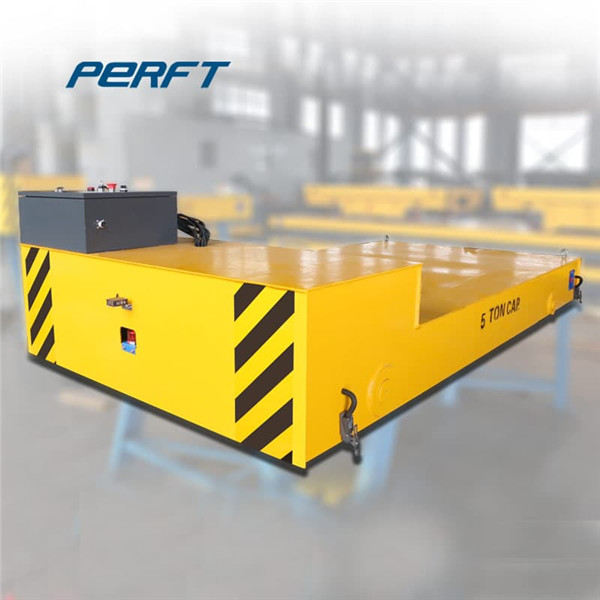 Material Transfer Trolley For Steel Rolls Warehouse 1-500 Ton